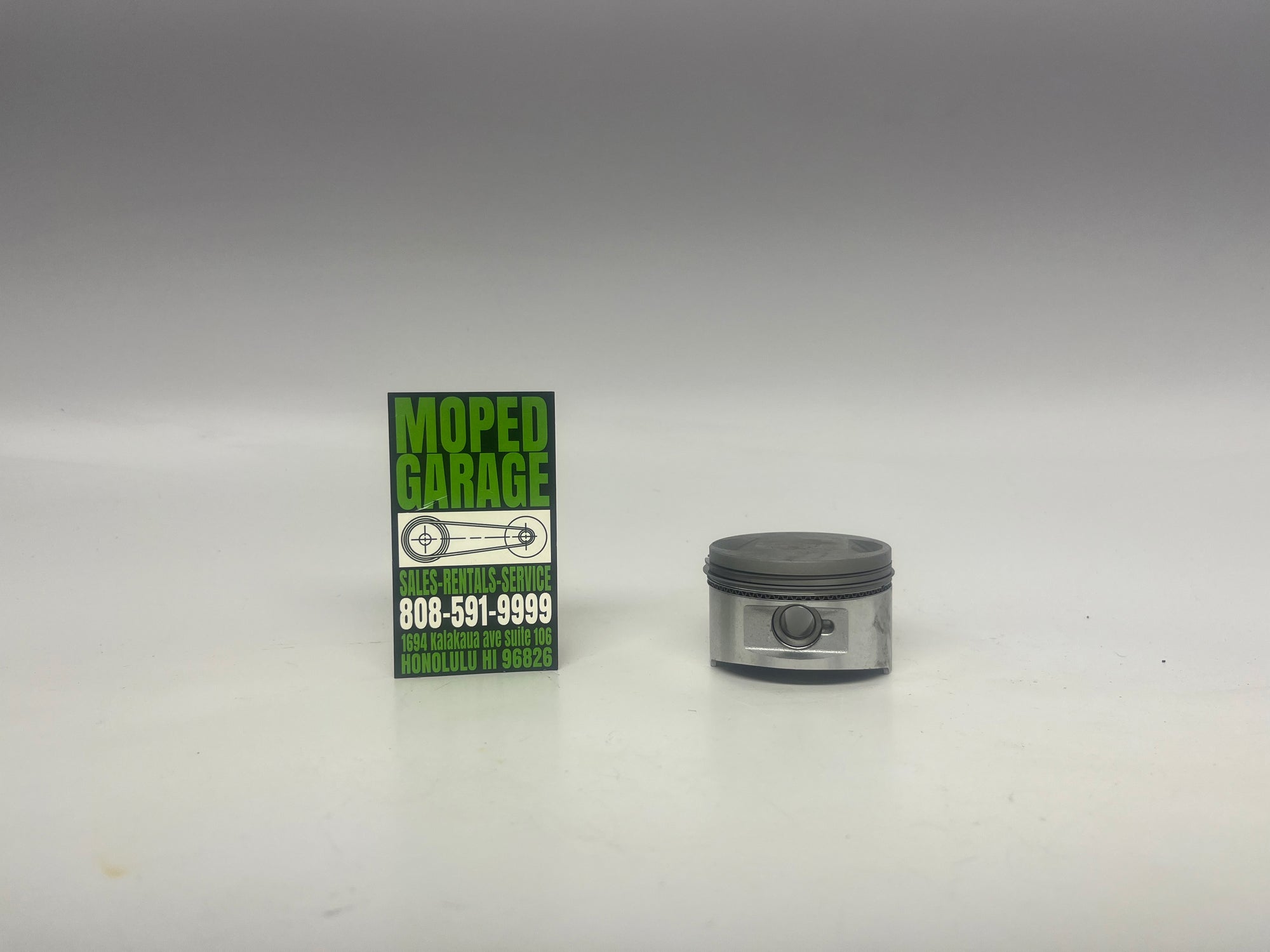 GY6 150cc Piston with Rings Installed – 58mm | Engine Top End Rebuild Kit