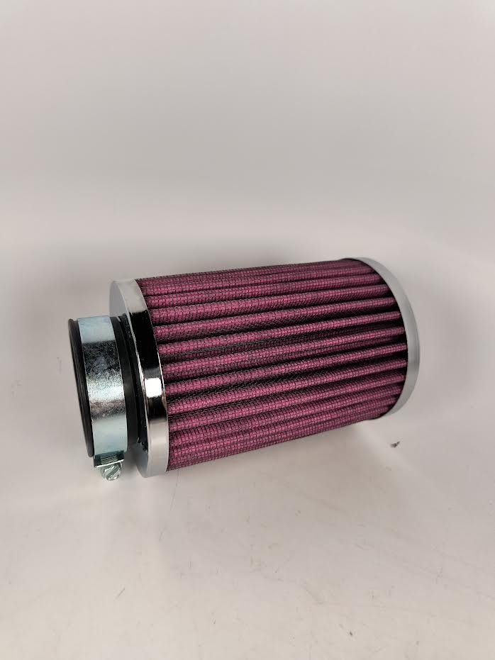 Universal Air Filter 2.5" (40–64mm) – Adjustable Clamp-On Intake Filter