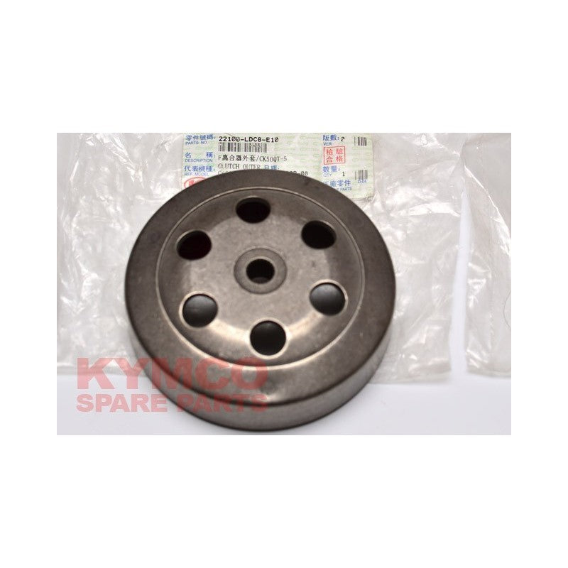 Clutch Outer for KYMCO Super 8 / Like / Agility | OEM Clutch Bell 22100-LDC8-E10