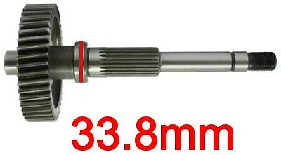 GY6B Final Drive Shaft with Gear - Universal Parts