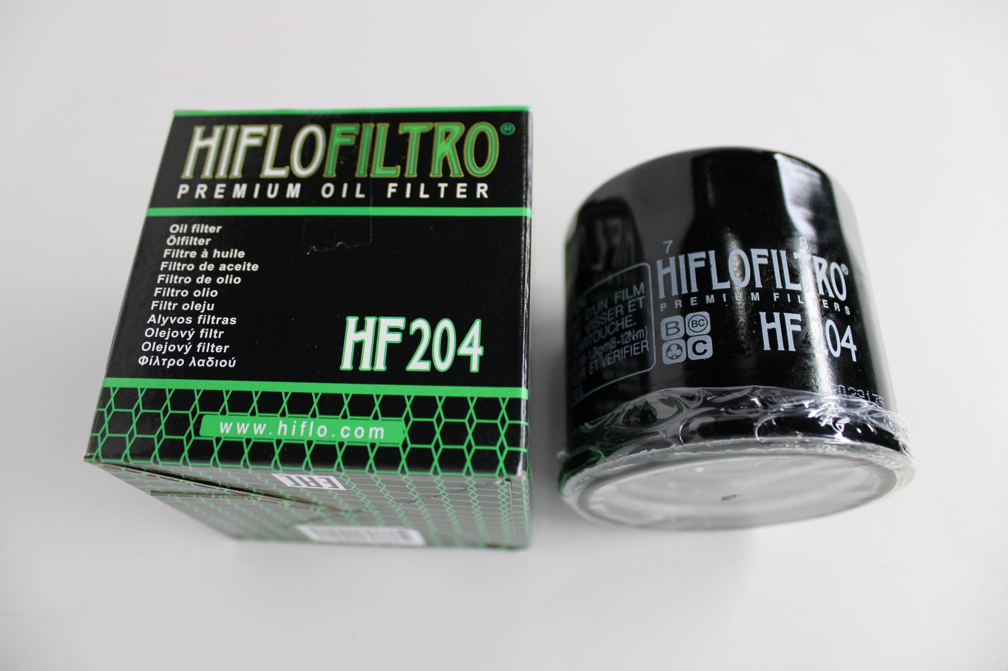 Hiflofiltro HF204 Oil Filter – Spin-On Motorcycle Oil Filter