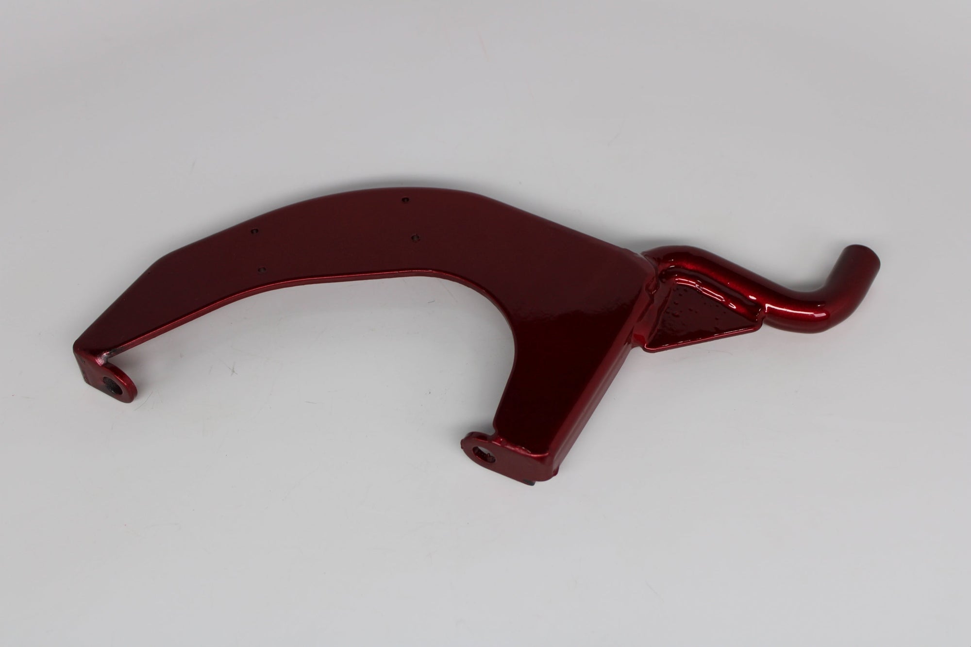 Muffler Mount Bracket – Red – IceBear Mad Dog 50/150 Scooter Exhaust Support
