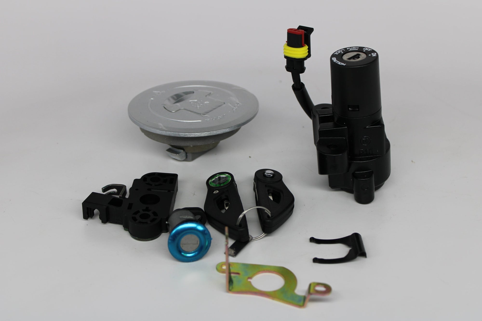 Lock Set for Benelli TNT 135 – Ignition, Seat & Gas Cap Lock Kit | Part No. 88000V020002