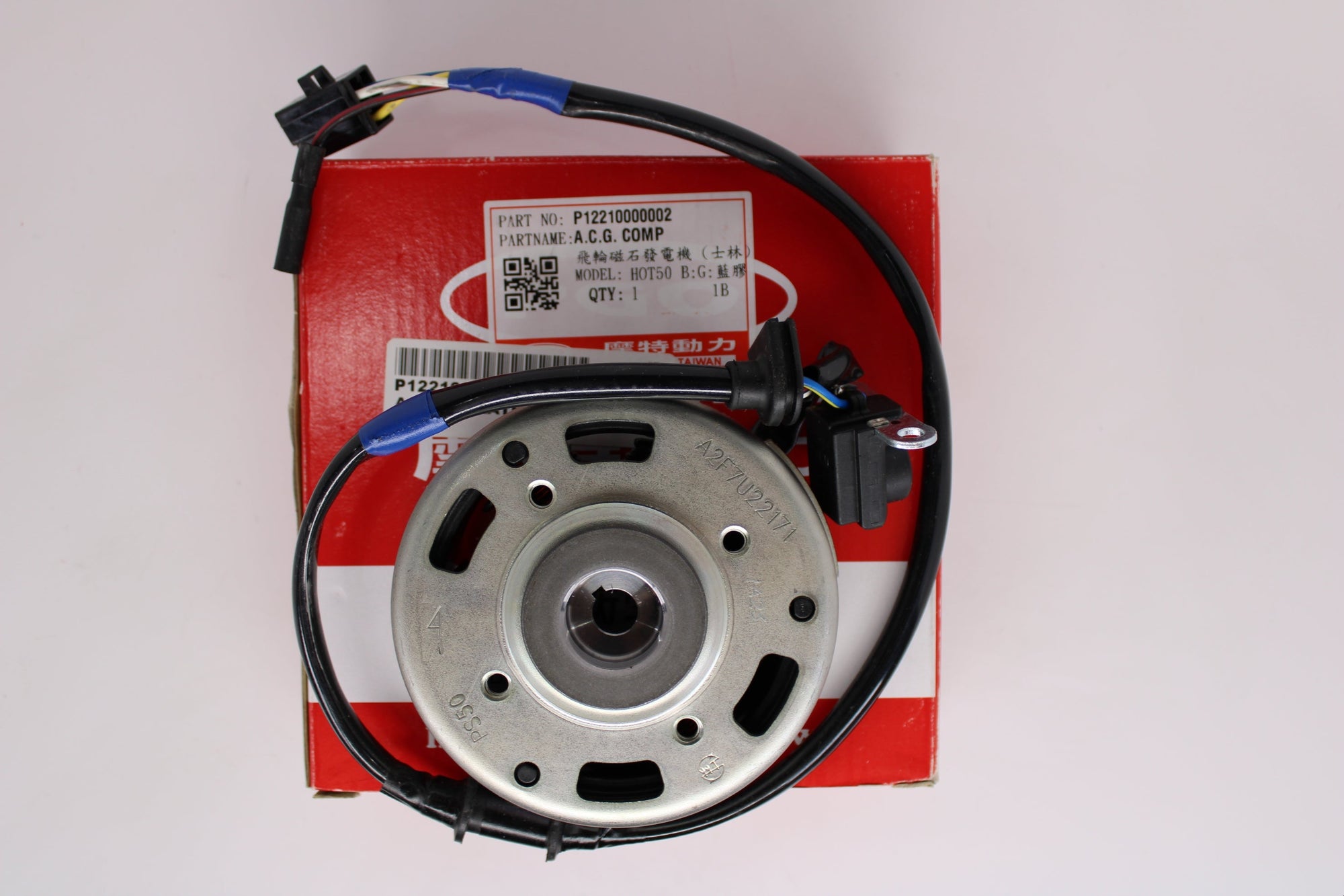 PGO Rotor/Stator Ignition Generator – Genuine OEM Replacement for PGO HOT 50 – P12210000002