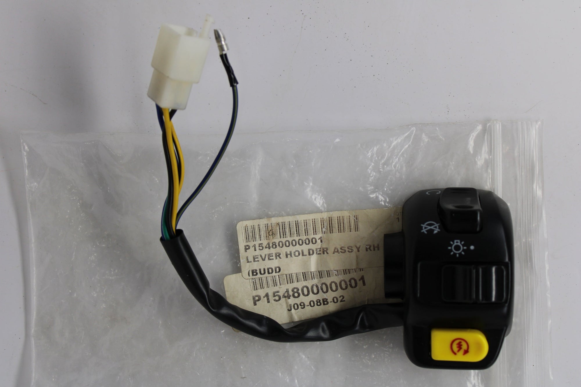 Right Handlebar Switch Assembly for Genuine Buddy / Roughhouse 50cc – OEM PGO Part P15480000001