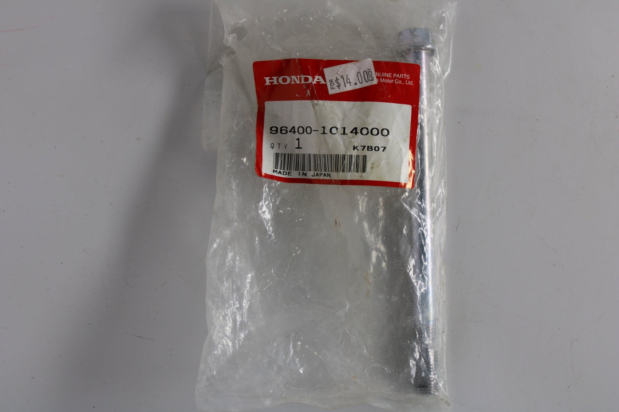 Honda Flange Bolt 10mm x 140mm – OEM 96400-1014000
