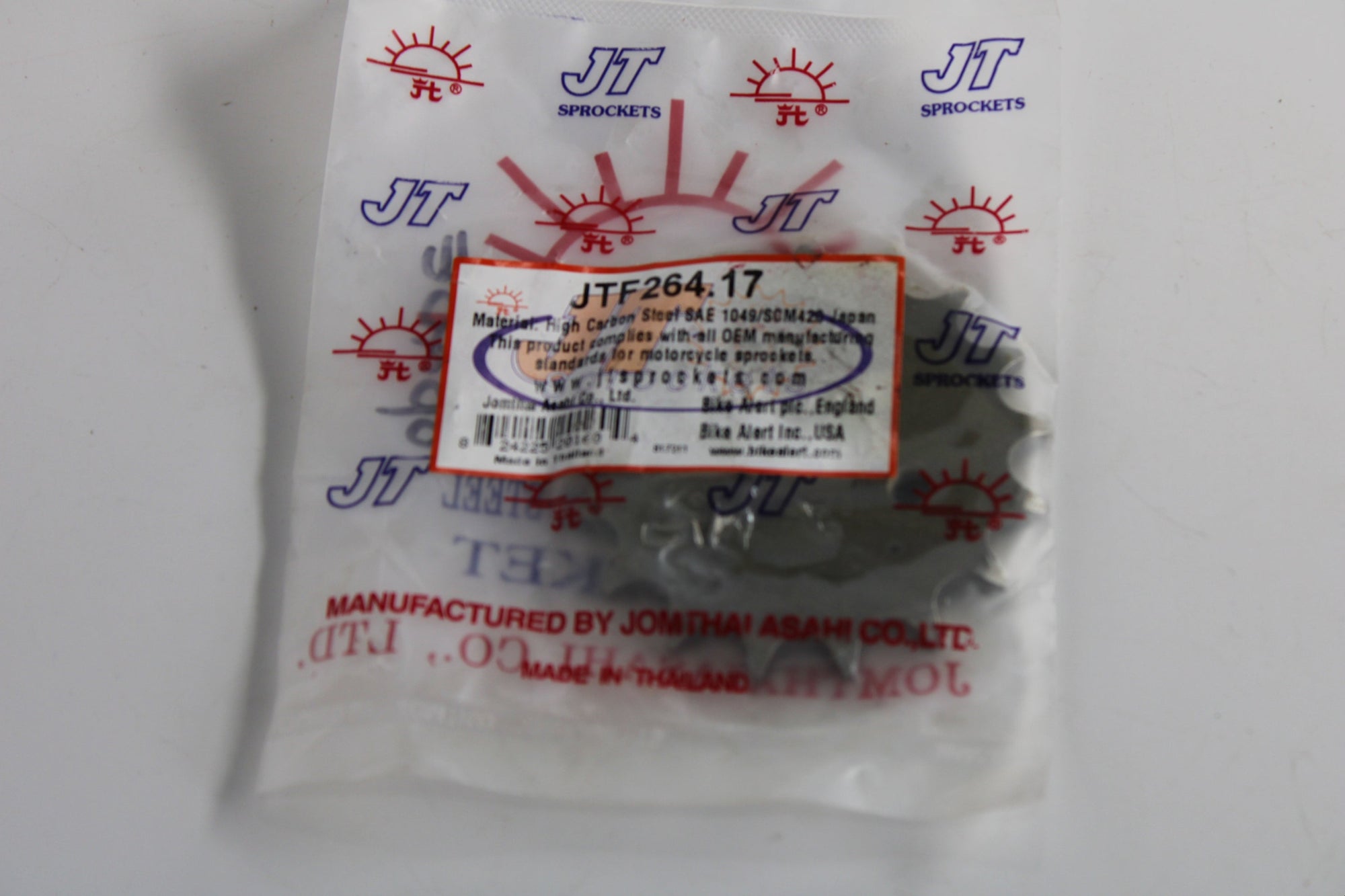 JT Sprockets JTF264.17 – 17-Tooth Front Sprocket