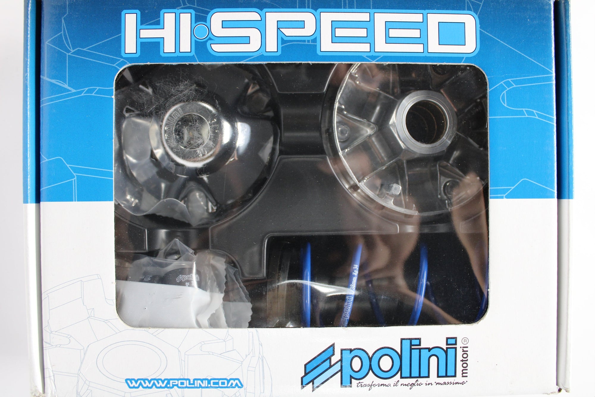 Polini Hi-Speed Variator D13 for Yamaha Minarelli 50cc 2-Stroke Scooters | Part #241.727