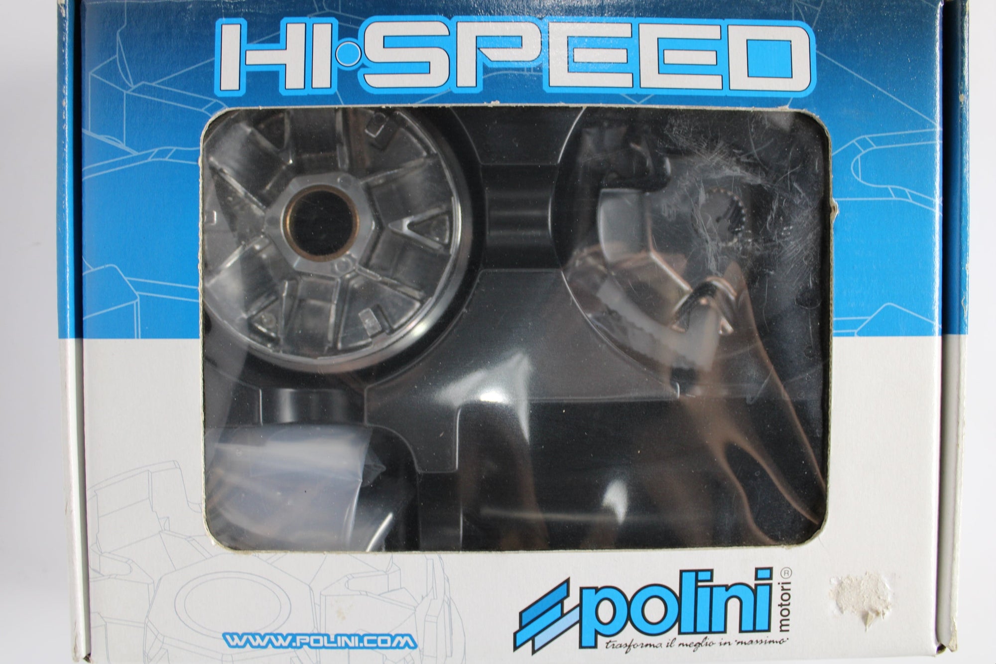 Polini Hi-Speed Variator for Suzuki 50cc 2-Stroke Scooters | Part #241.550 – CVT Performance Upgrade