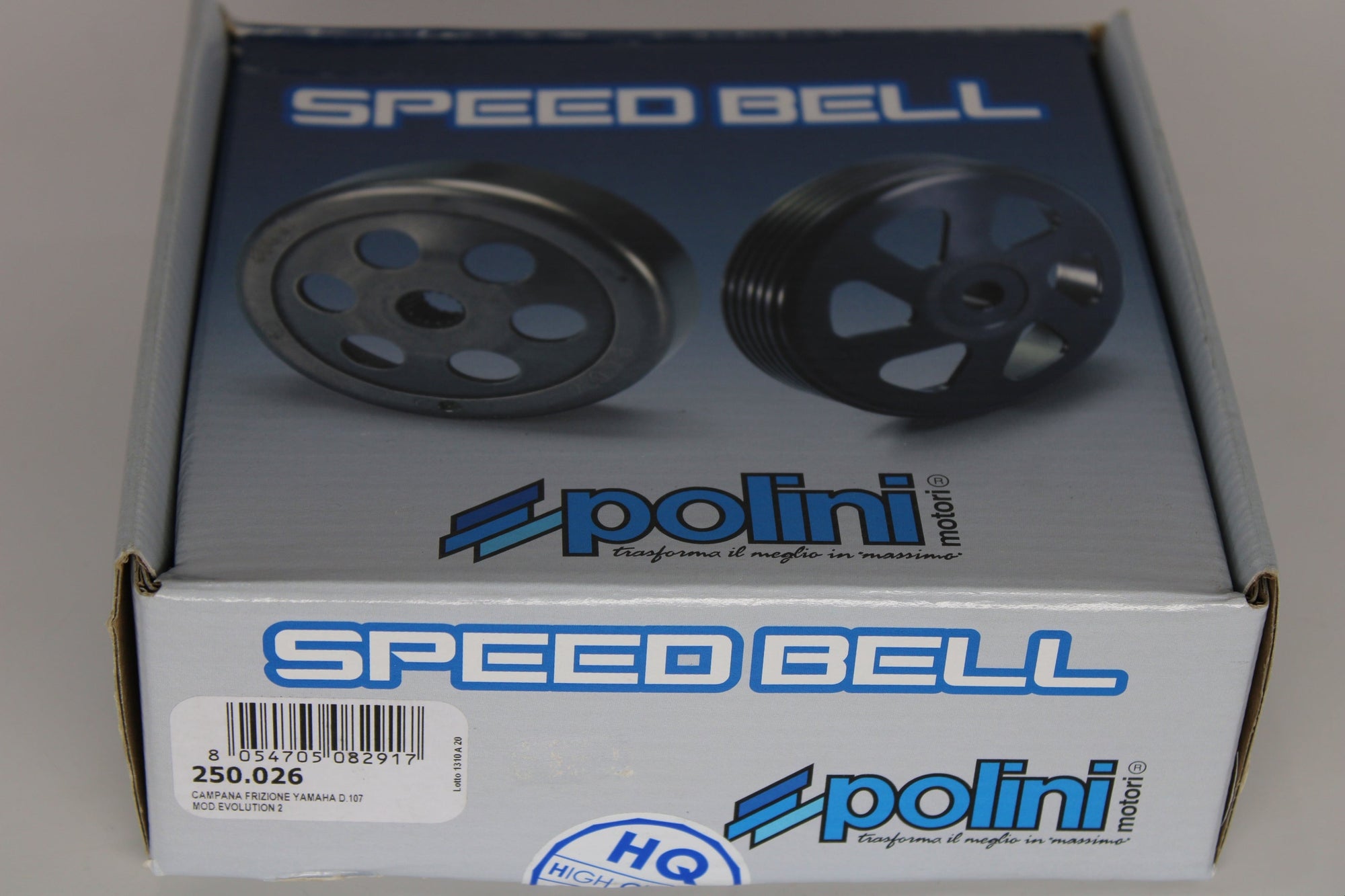 Polini Speed EVO 2 Clutch Bell D107 – Yamaha 50cc/70cc 2-Stroke Scooters | Part #250.026