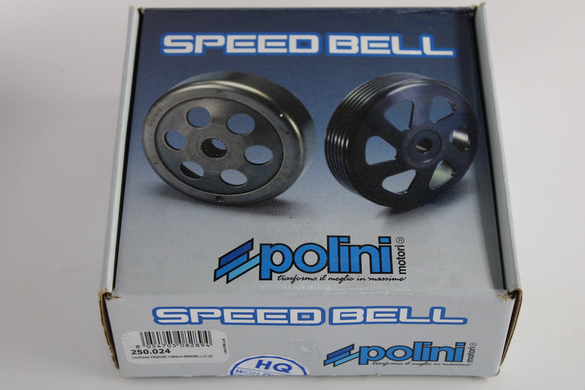 Polini Speed Clutch Bell D105 – Yamaha Minarelli 50cc 2-Stroke Scooters | Part #250.024