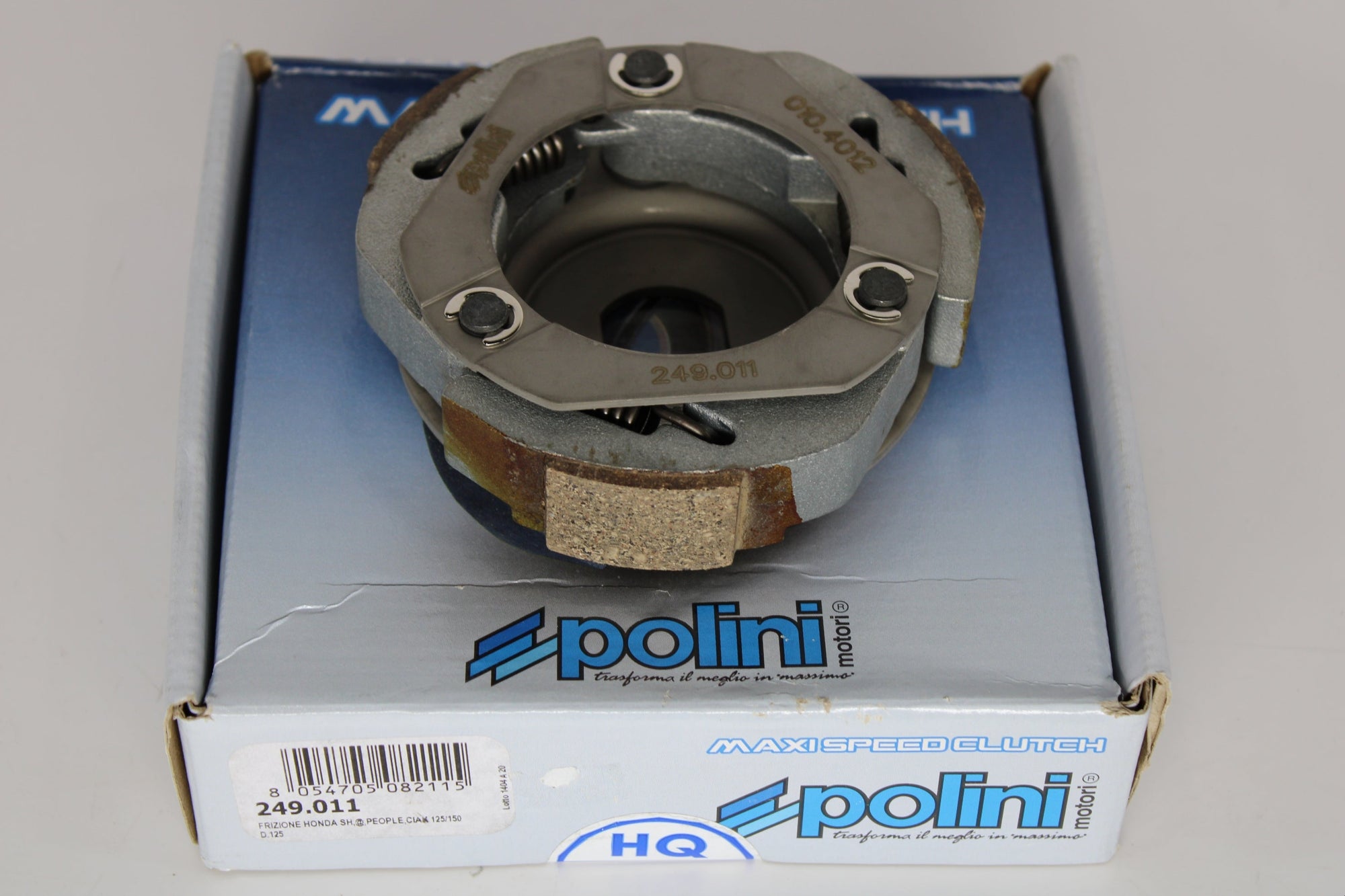 Polini Maxi Speed Clutch D125 for Honda / Kymco 125cc 150cc Scooters | Part #249.011 – CVT Upgrade