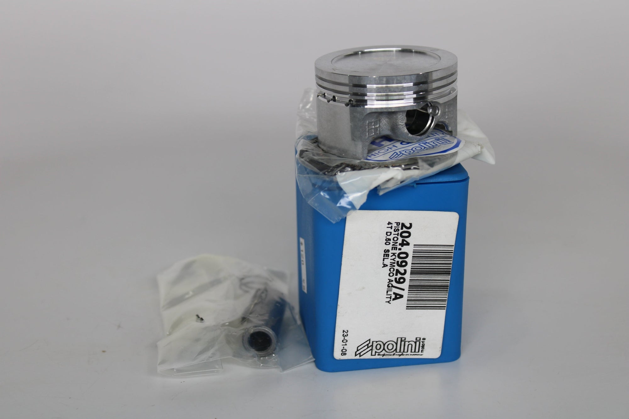 Polini 50mm Piston Kit – QMB139 / Kymco Agility – Part #204.0929/A