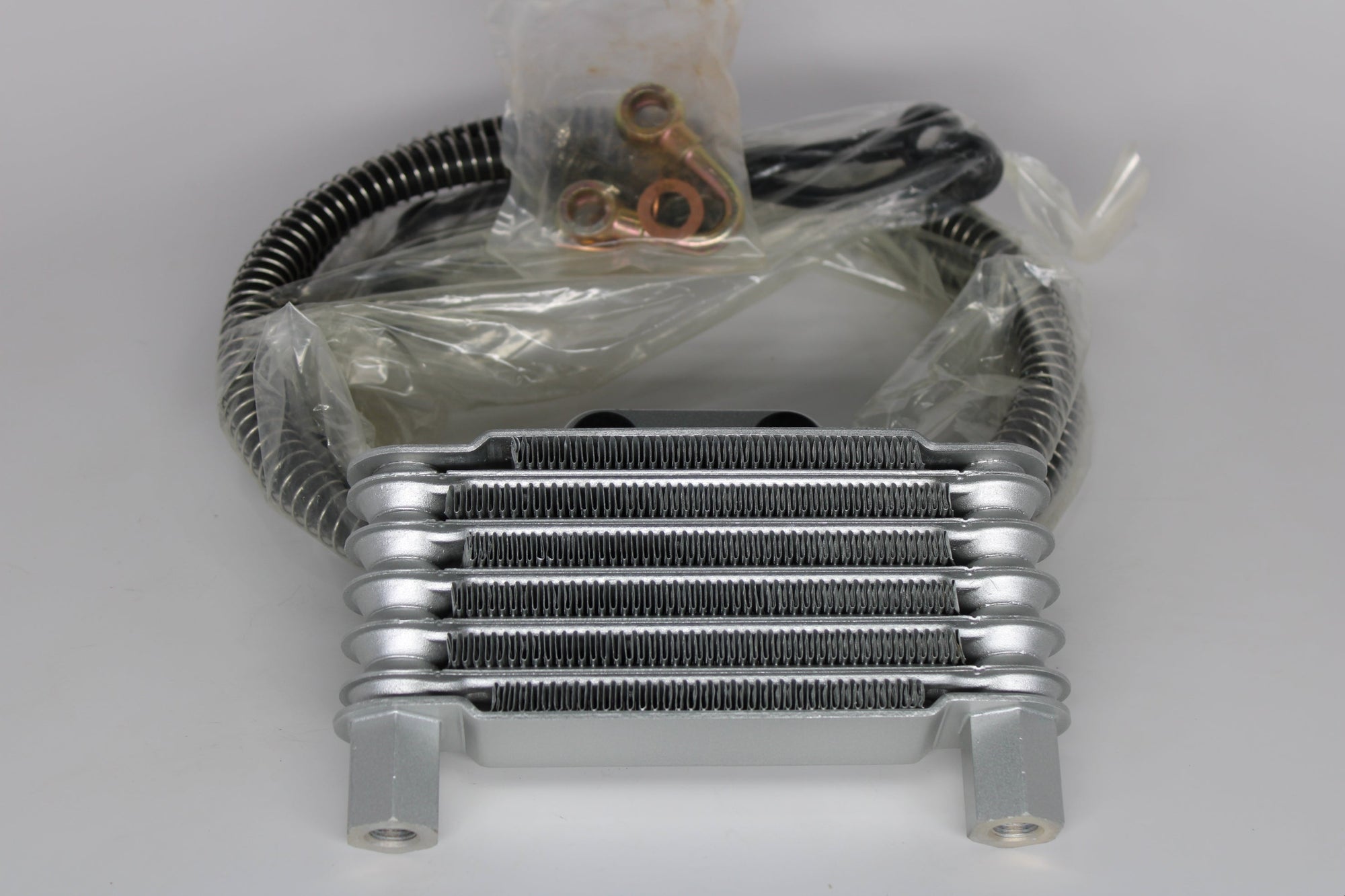 SSP-G Radiator Oil Cooler with Line Kit – Engine Cooling System for GY6