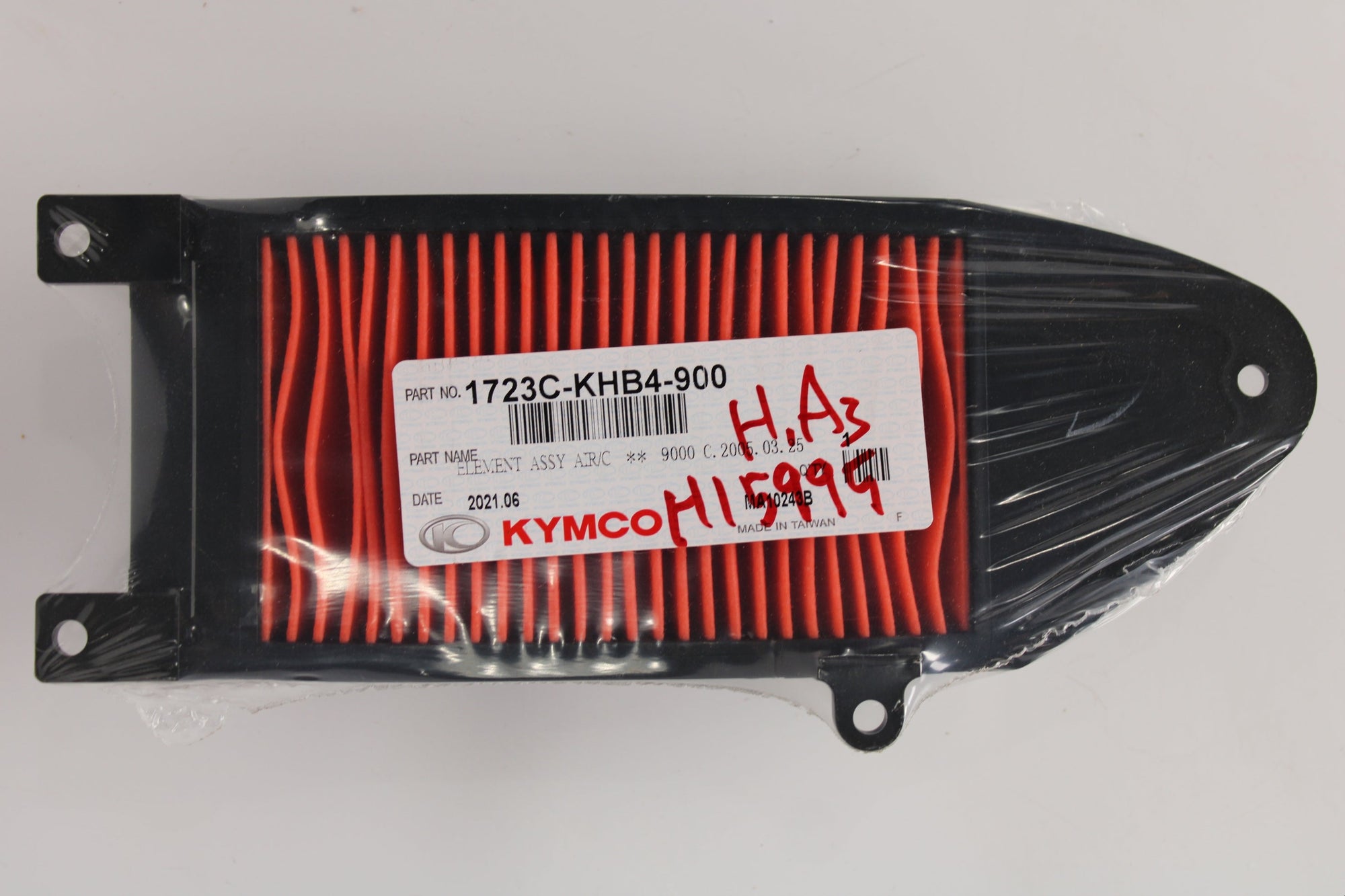 KYMCO Air Filter – People 125 / 150 / 200 OEM Engine Intake Element 1723C-KHB4-900