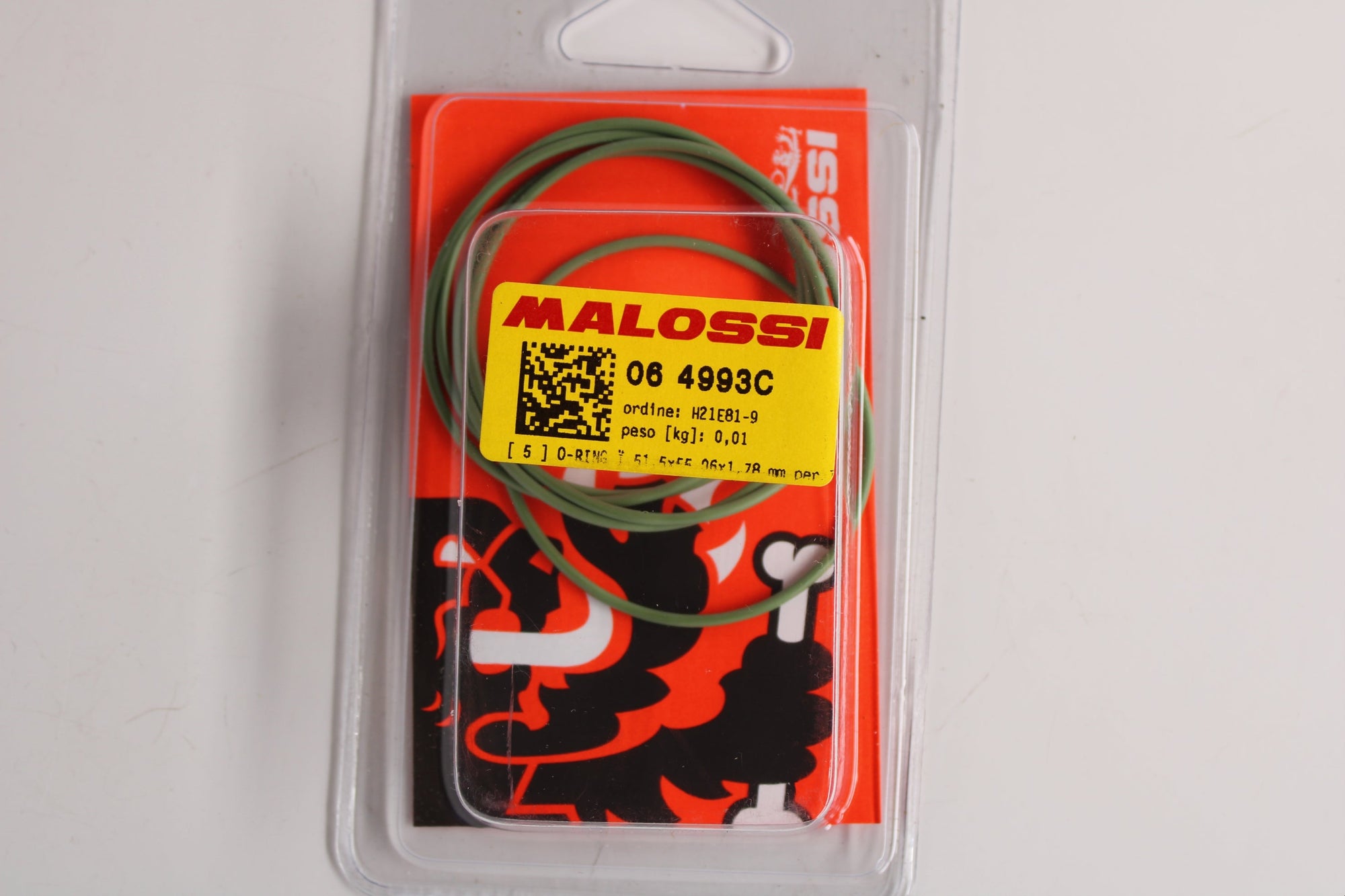 Malossi O-Ring Gasket – High-Quality Replacement Seal (06 4993C)