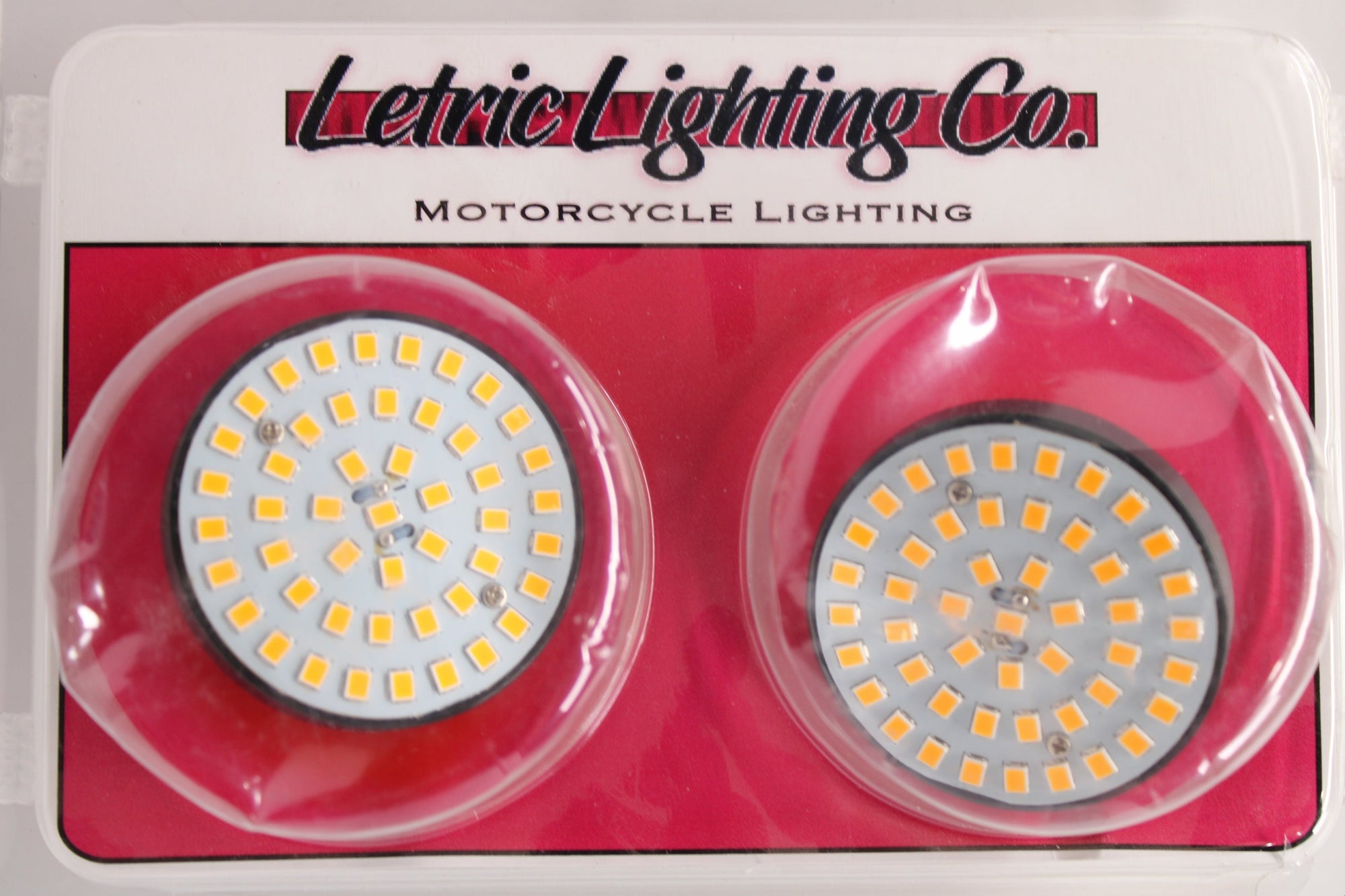 Letric Lighting Co. Premium Bullet Style LED Turn Signal Inserts
