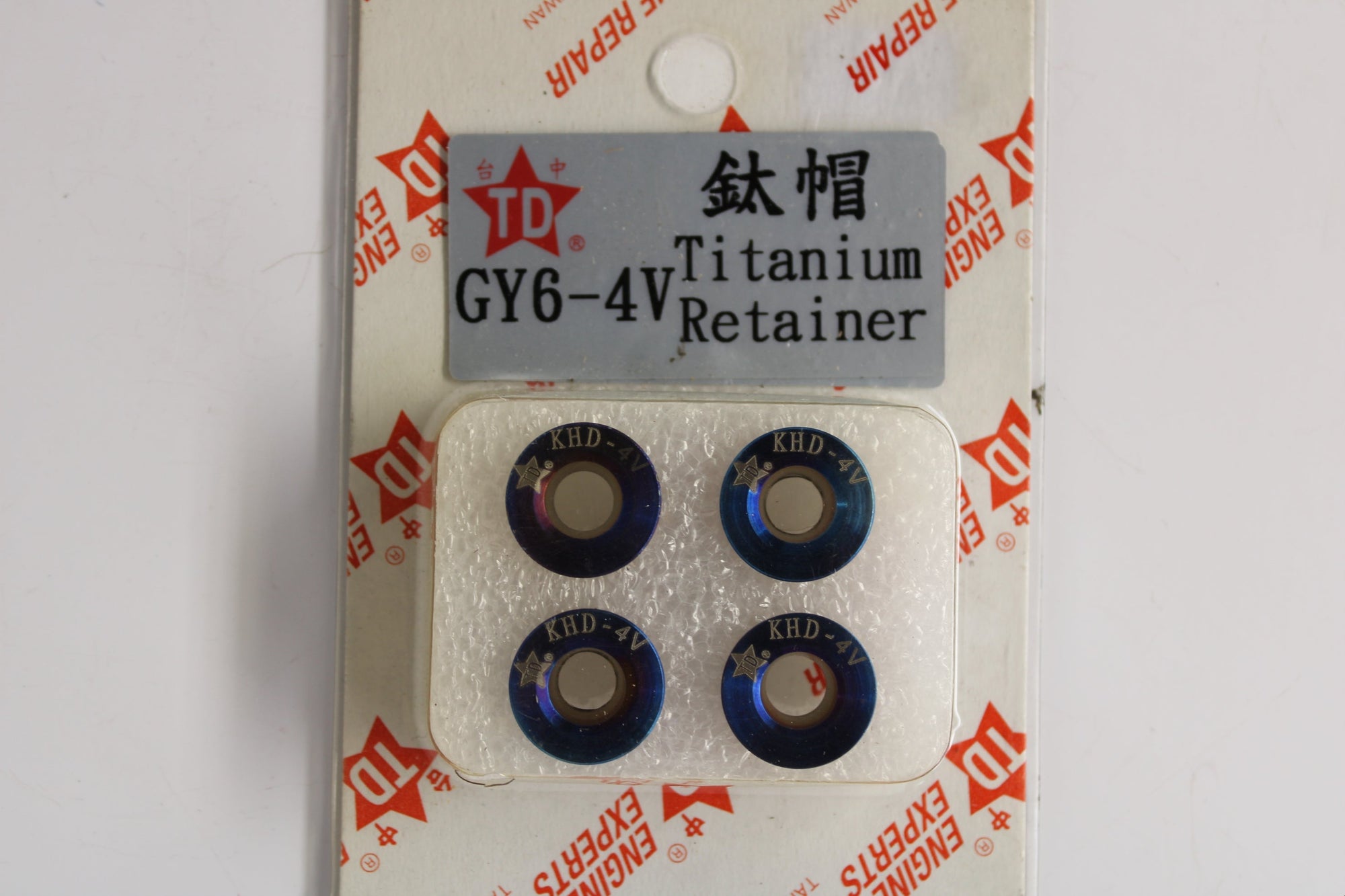 Titanium Valve Retainer – GY6 4-Valve