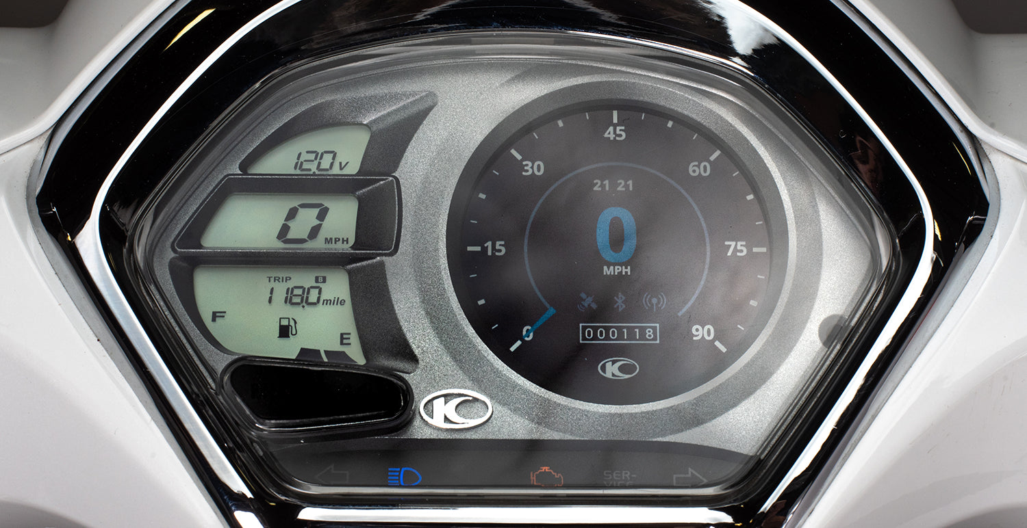 Kymco Like 150 with Noodoe Smart System