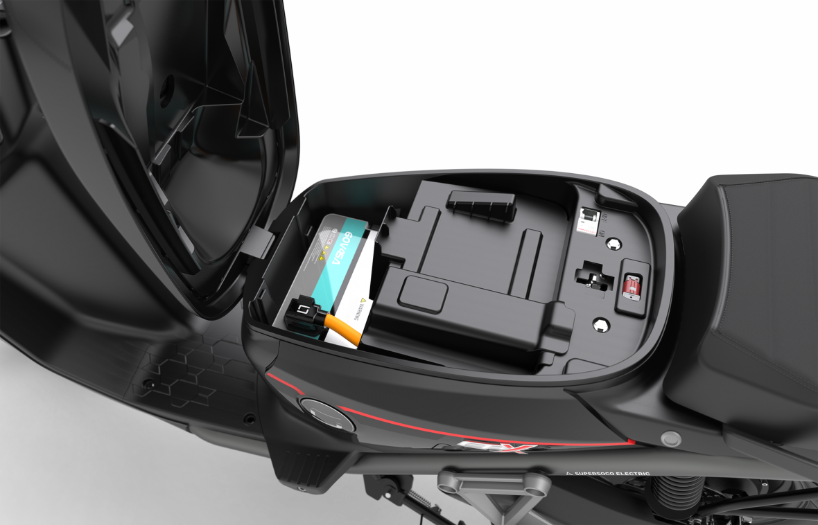 Super Soco CPX electric scooter