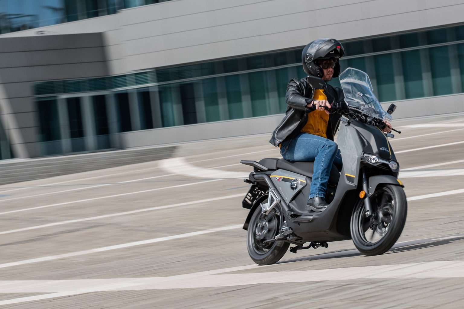 Super Soco CPX electric scooter